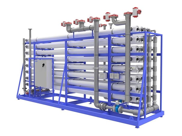 反渗透膜系统渲染