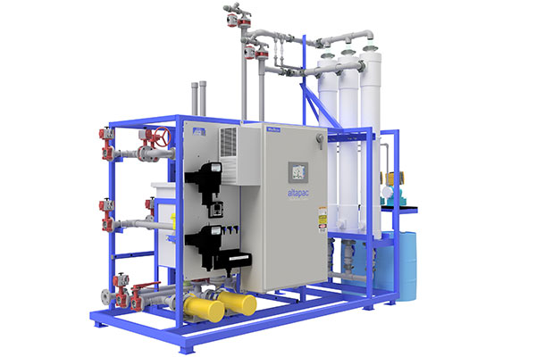 竖起altapac超滤系统的渲染