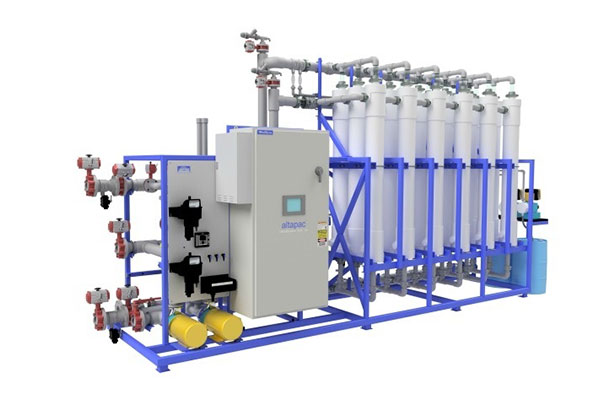 竖起altapac超滤系统的渲染