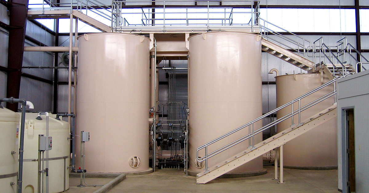 重力过滤器用于水处理