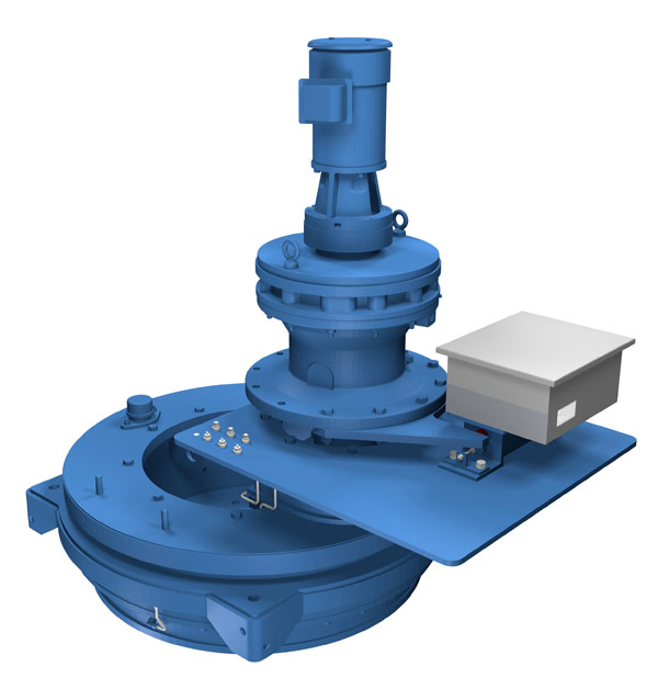 罐笼驱动单元渲染