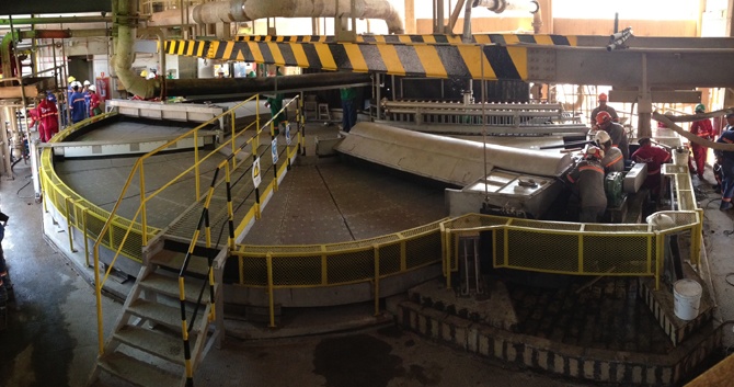 旋转台真空过滤器