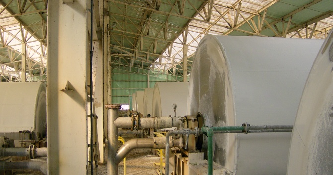 用于液固分离的转鼓式真空过滤机